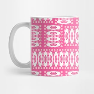 Ellipses on pink Mug